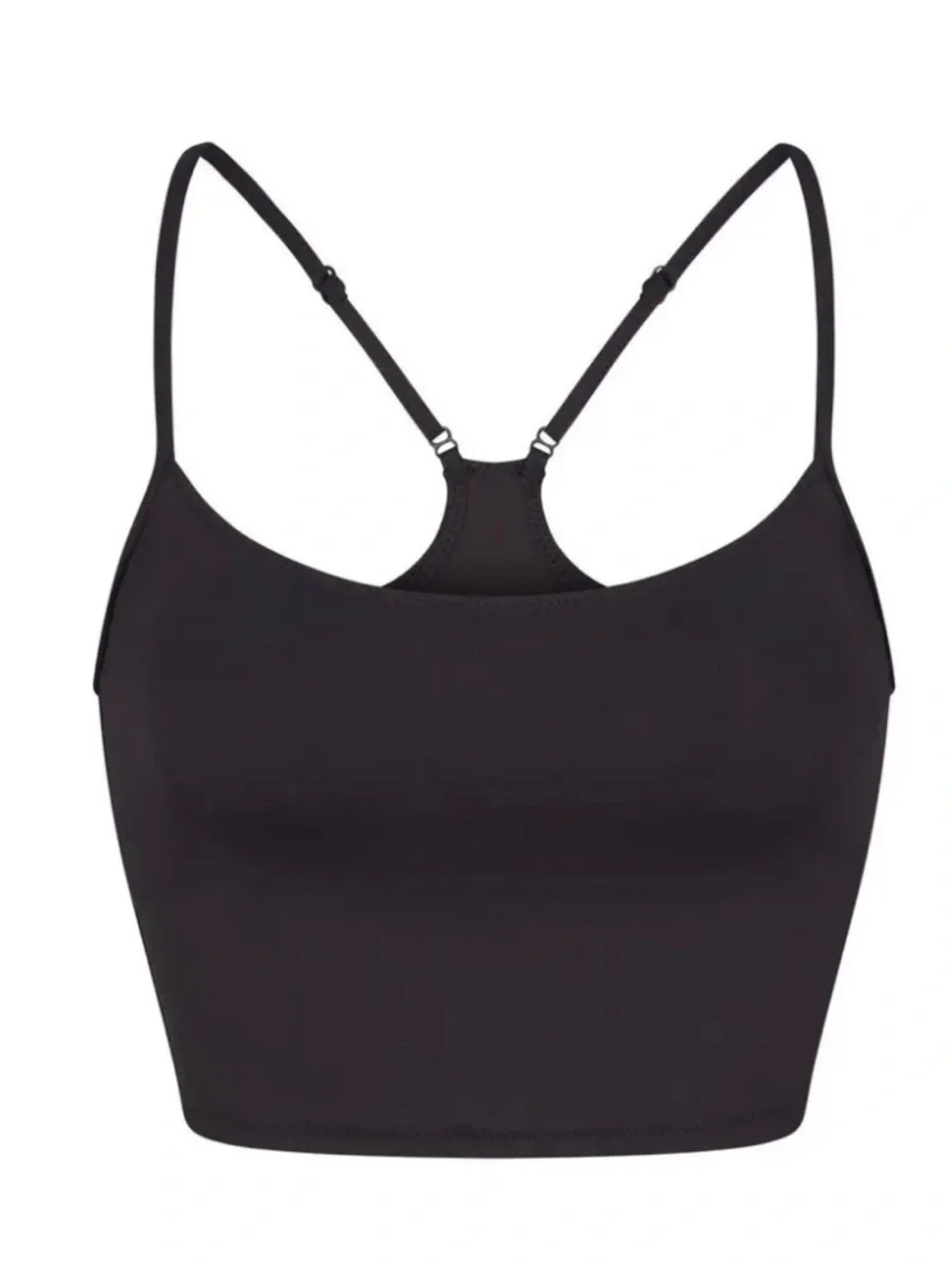 SKIMS SWIM CAMI TANK BIKINI TOP ONYX small